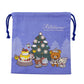 "Rilakkuma Store Limited Christmas 2025" Drawstring Bag