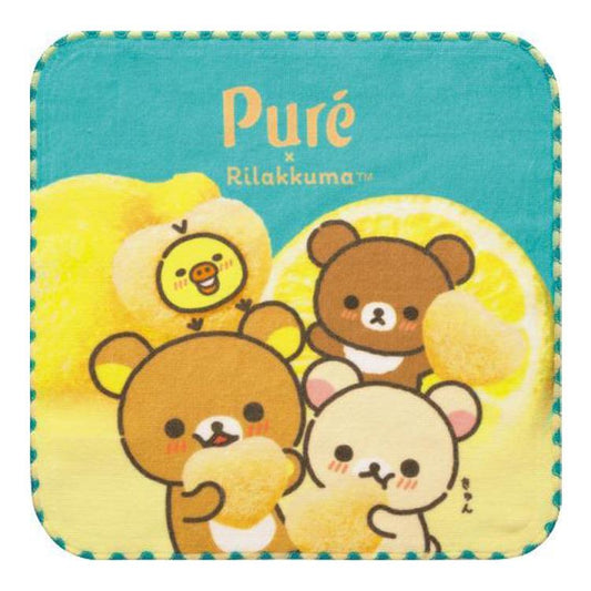[LEMON] "Pure Gummy x Rilakkuma" Mini Towel