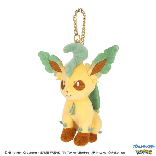 [LEAFEON] "Pokemon ALL STAR COLLECTION" Plush Keychain