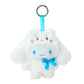 [CINNAMOROLL] "Sanrio Fine Face Mini Friend Costume" Plush Keychain