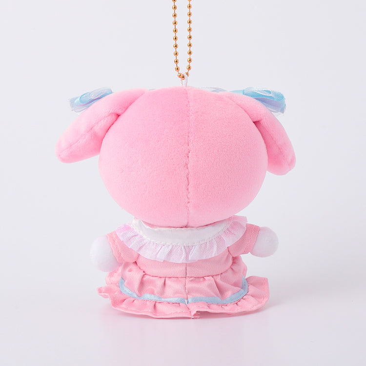 [MY MELODY] "Sanrio Dressed Up Two Colors Coordinated Munyugurumi" Plush Keychain