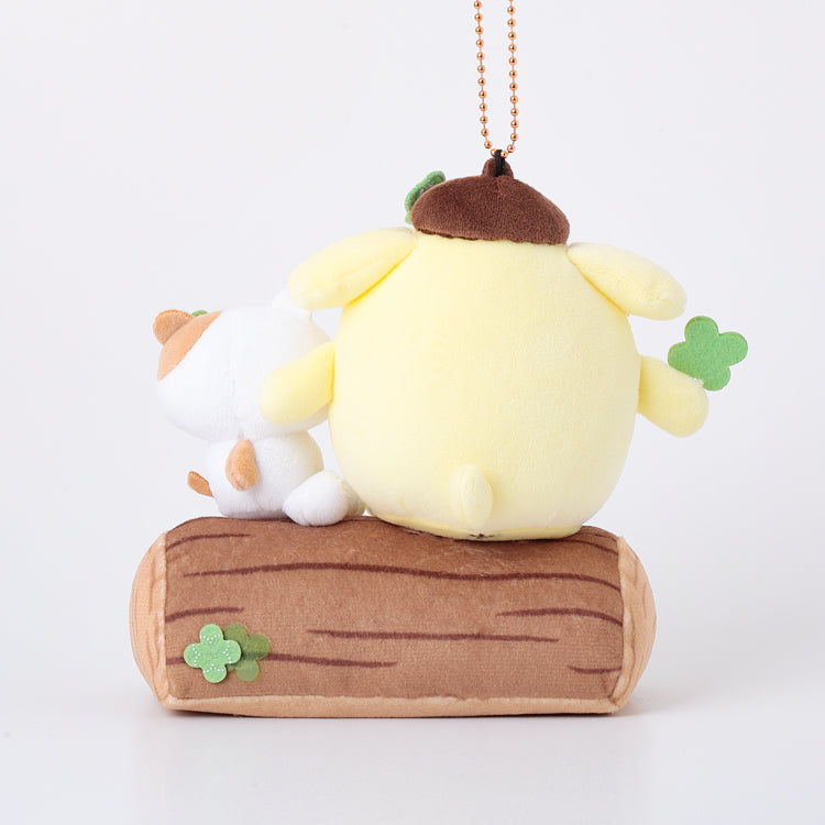 "Pompompurin Heartwarming Picnic" Plush Keychain