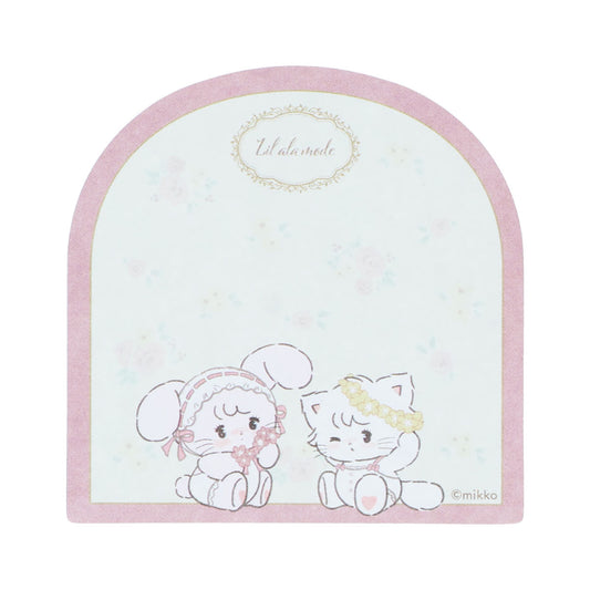 [CAMMY / MOUSSE] "Mikko Illustrations" Die-cut Sticky Notes