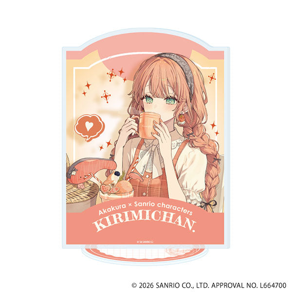 [KIRMICHAN] "Akakura x Sanrio Parfait Cafe" Acrylic Stand
