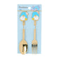"Tuxedo Sam Cafe" Spoon and Fork Set