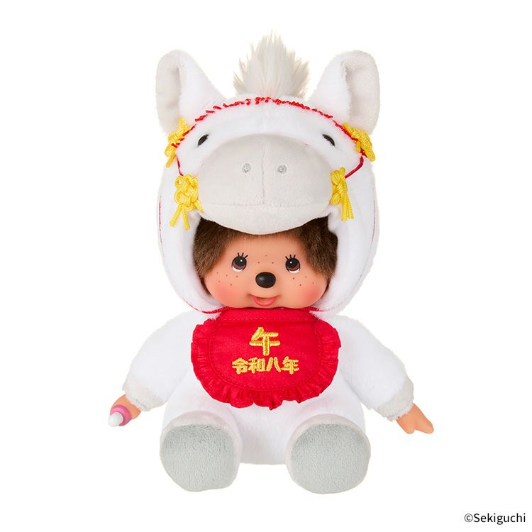 "Monchhichi Zodiac Cow" Small Plush
