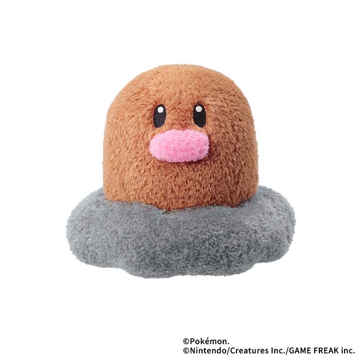 [DIGLETT] "Pokemon Mokomoko" Petit Plush