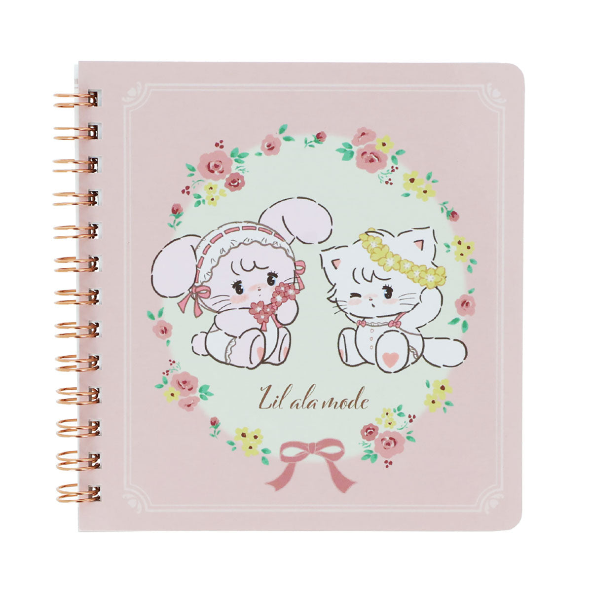 [PINK] "Mikko Illustrations" Ring Notebook