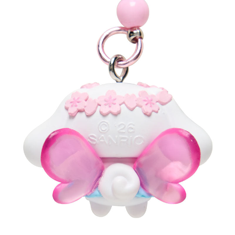 [CINNAMOROLL] "Sanrio Sakura 2026" Bead Keychain