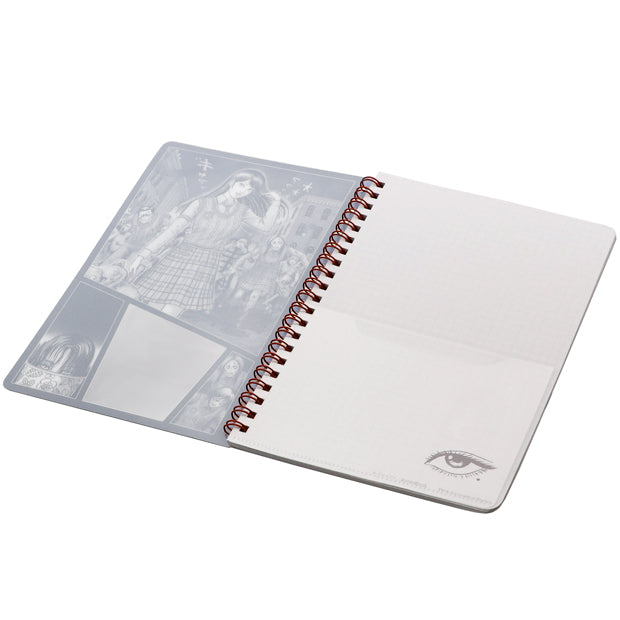 "USJ Junji Ito Tomie Halloween Horror Nights" Notebook with Stickers