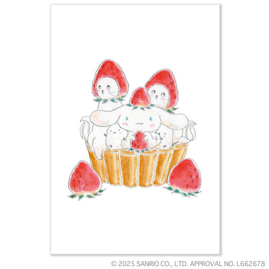 [CINNAMOROLL TART] "Tocoro Comugi x Sanrio" Postcard