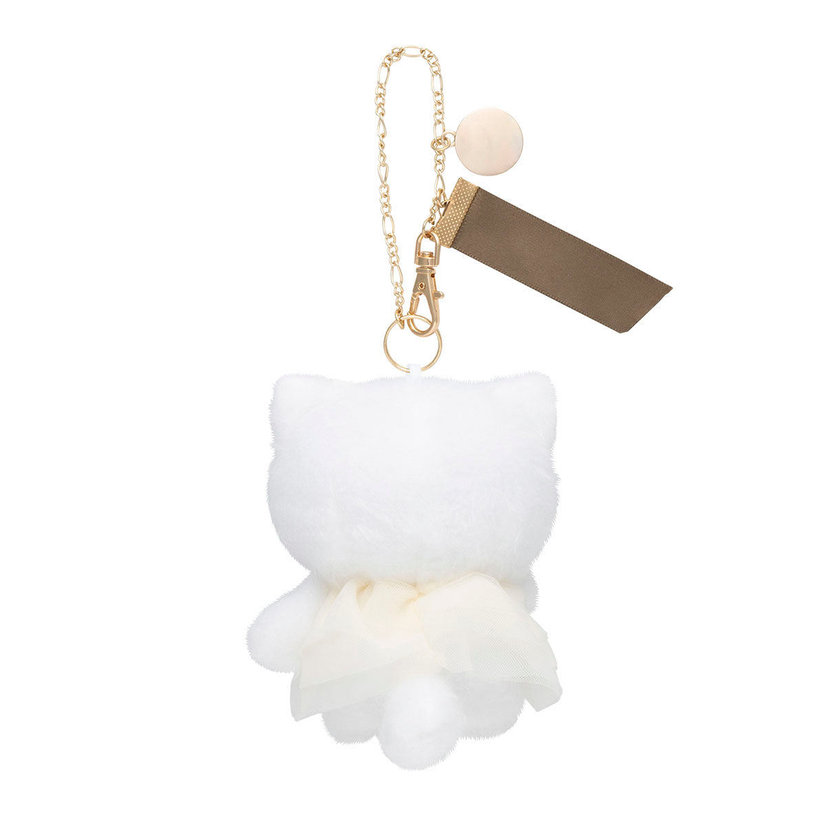 [MOUSSE] "Mikko Illustrations Flower Tulle" Plush Keychain