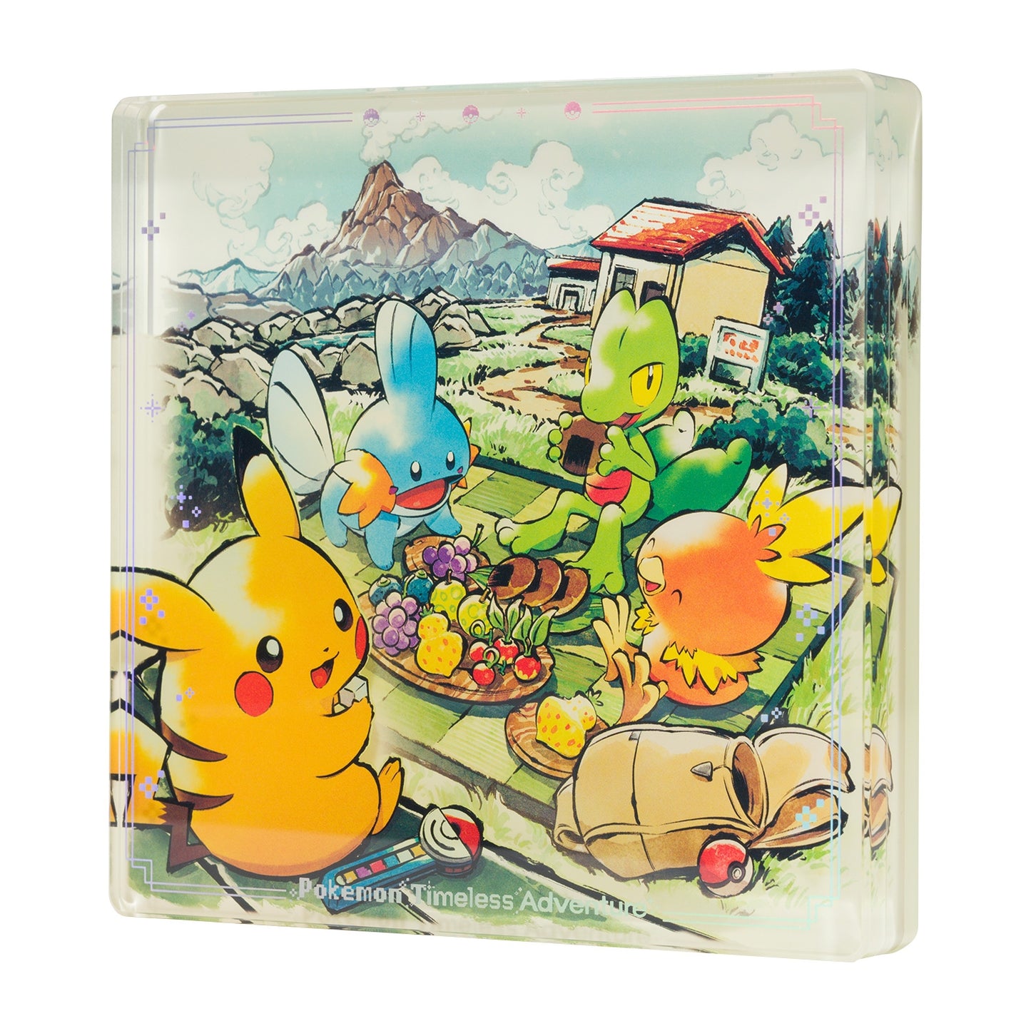 "Pokemon Timeless Adventure Hoenn" Acrylic Block