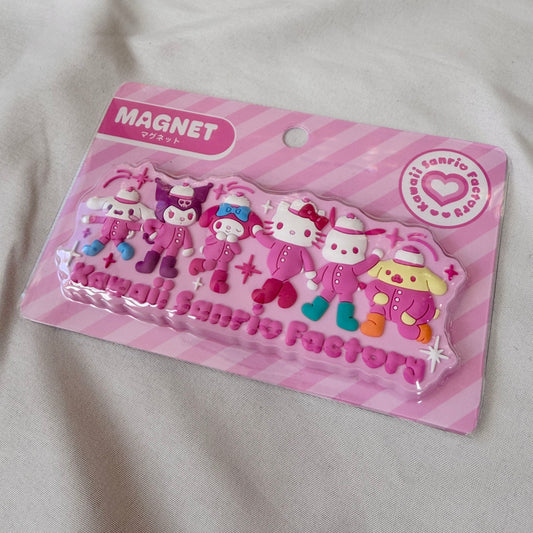 [FACTORY WORKERS] LIMITED "Sanrio Harajuku Store" Magnet