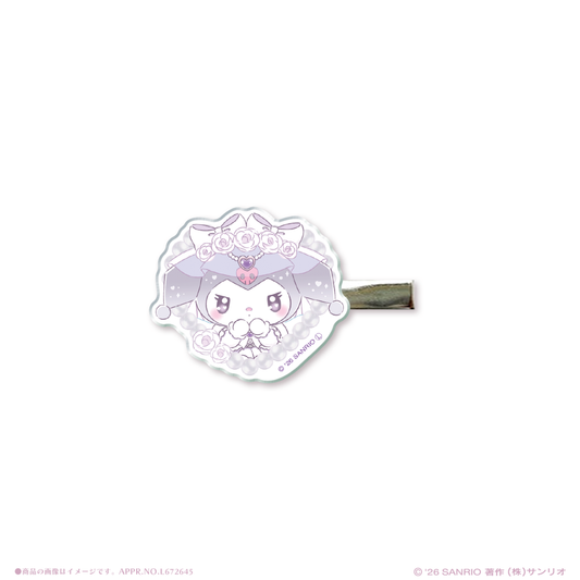 [KUROMI] "Sanrio x LAFARY Tokimeki Senshi Lumina" Hair Clip