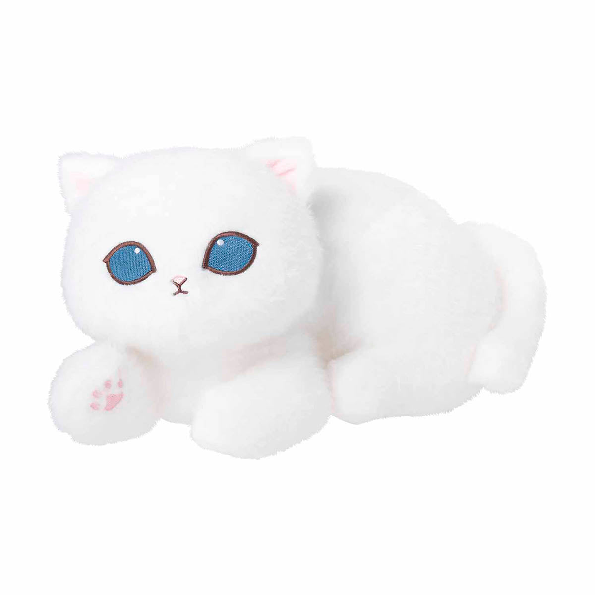 "Mofusand COFFEE AND DONUTS" Big Cushion & White Cat Plush