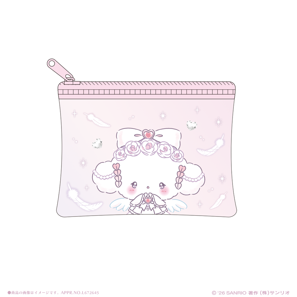 [COGIMYUN] "Sanrio x LAFARY Tokimeki Senshi Lumina" Mini Clear Pouch