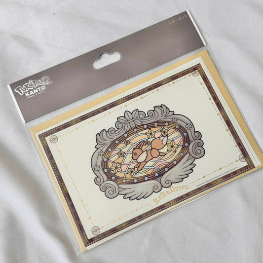 [EEVEE] LIMITED "PokePark Kanto Eevee Voyage" Letter Set