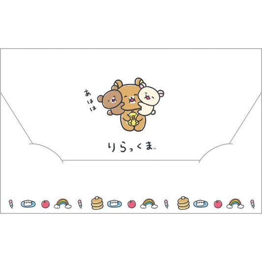 [WHITE] "Rilakkuma Yuruyuru Pokapoka" A4 File