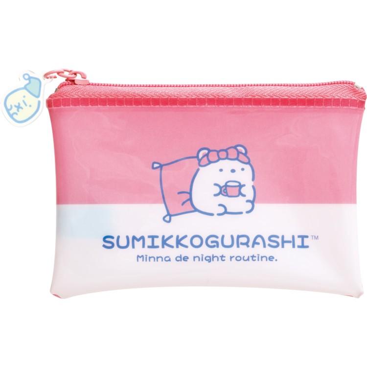 [SHIROKUMA] "Sumikko Gurashi Night Routine" Mini Pouch