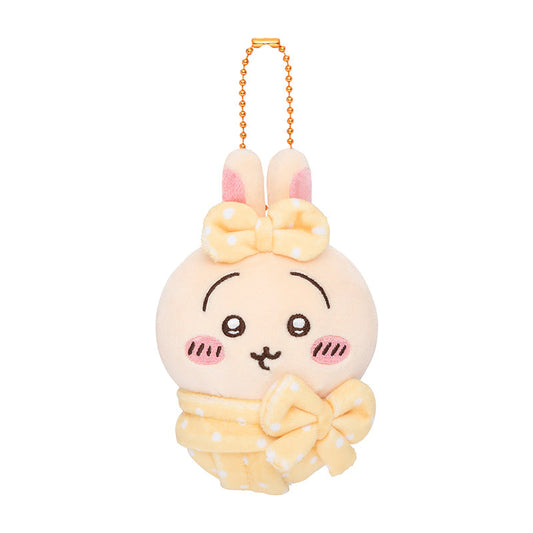 [USAGI] "Chiikawa Kyutto Swaddled" Mini Plush Keychain