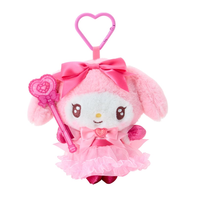 [MY MELODY] "Sanrio Colorful Dress" Plush Keychain