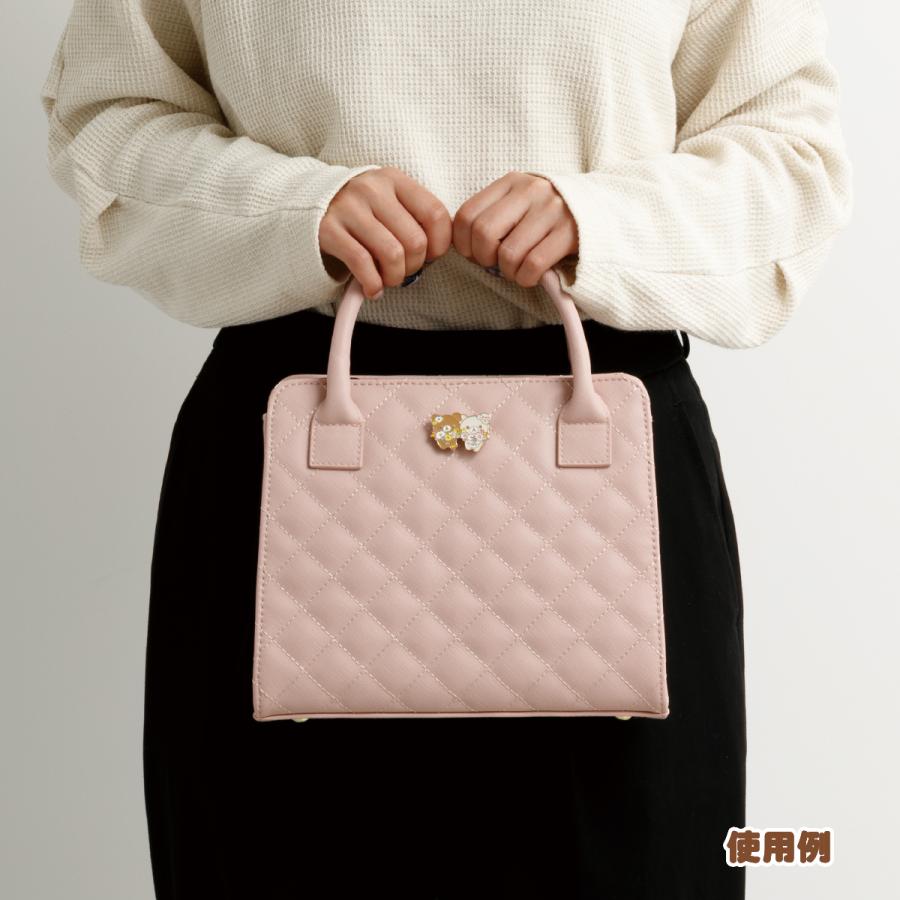 "Korilakkuma and Chairoikoguma Beautiful Flowers" Hand Bag