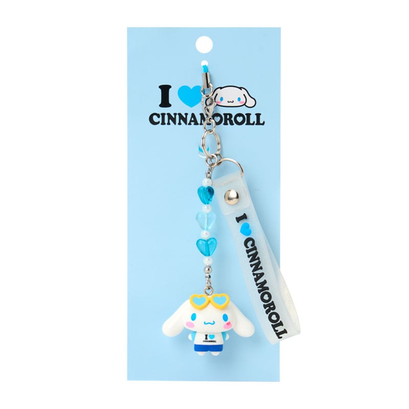 [CINNAMOROLL] "I LOVE SANRIO CHARACTERS" Strap