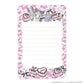 [KUROMI & BAKU] "Sanrio x Amenomori Fumika Candy Forest" Letter Set