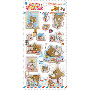 [PARIS] "Rilakkuma From the Past" Air-In Sticker Sheet