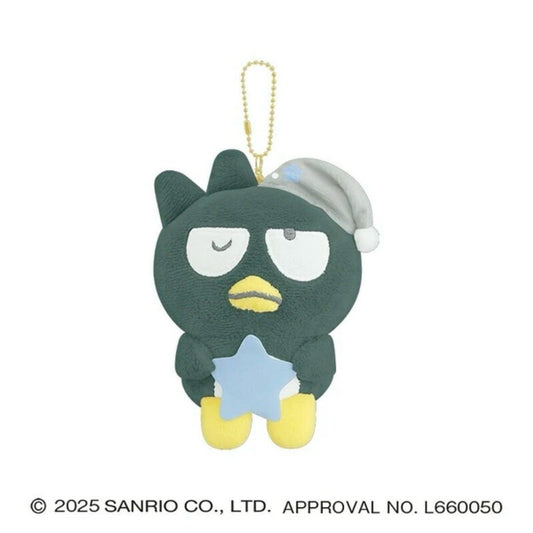 [BADTZ MARU] "Sanrio Sleepover Munyatto" Plush Keychain