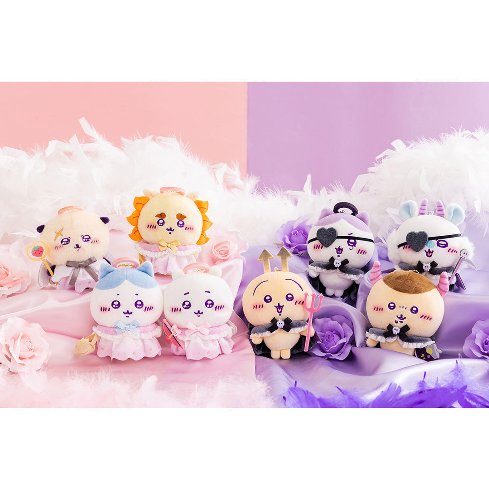 [HACHIWARE / ANGEL] "Chiikawa Angel & Demon" Plush Keychain