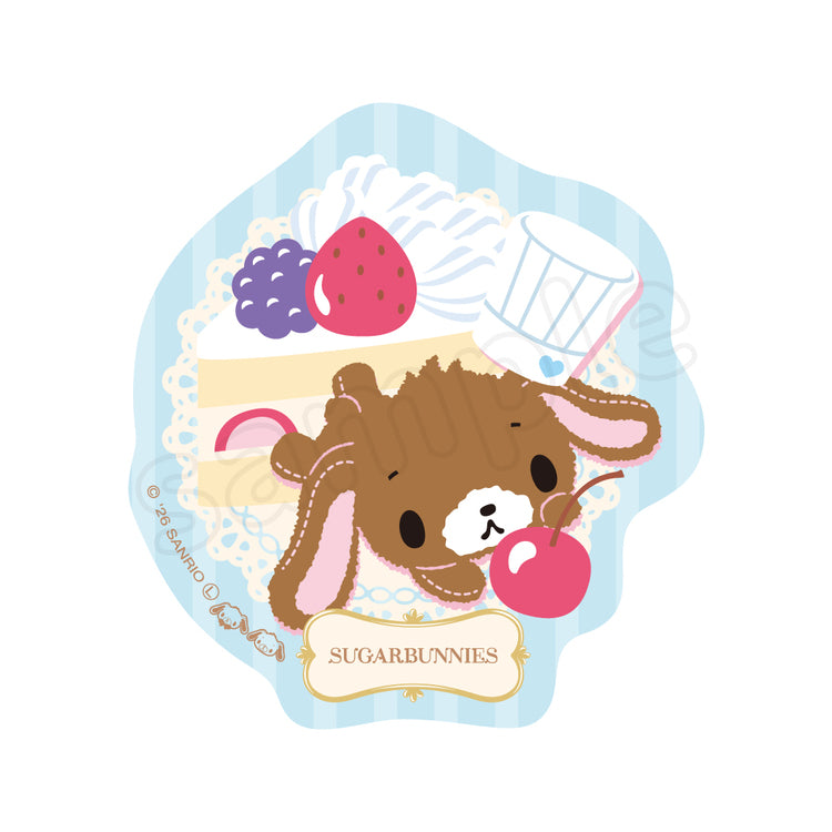 [KUROUSA] "Sugarbunnies Love Sweets" Die-cut Sticker