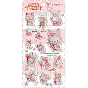 [RABBIT] "Rilakkuma From the Past" Air-In Sticker Sheet