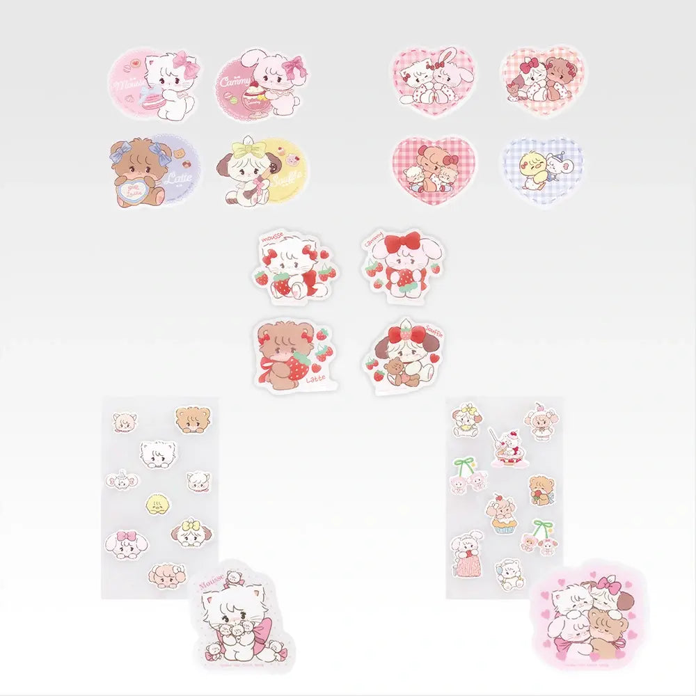 KUJI TICKET: "Mikko Illustrations Sweets Dresser"