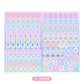 [LITTLE TWIN STARS] "Sanrio 2026" B6 Horizontal Schedule Planner