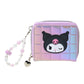 [KUROMI] "Sanrio" Wallet with Charm
