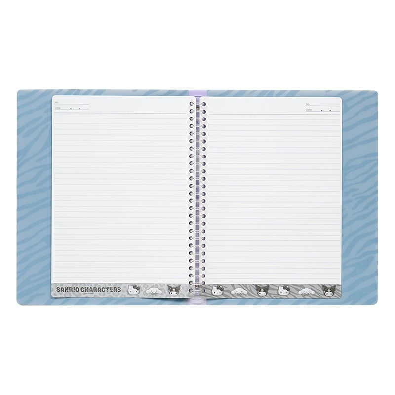 [KUROMI] "Sanrio Monotone Animal Design Series" Binder Kuromi