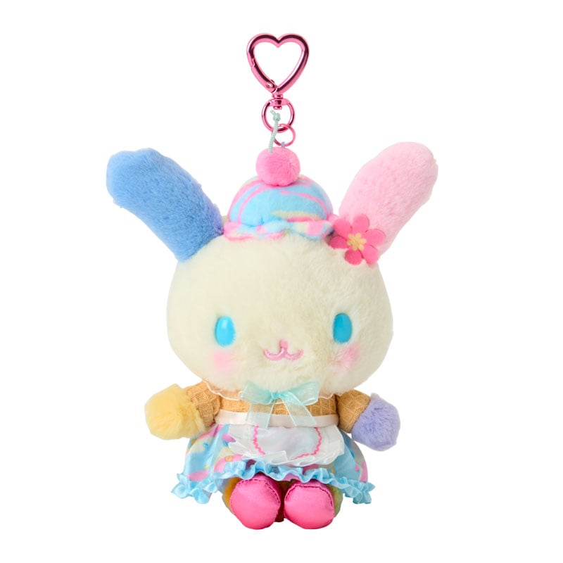 [USAHANA] "Sanrio Dreamy Ice Parlor" Plush Keychain
