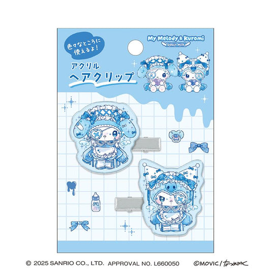 "My Melody x Kuromi DOLLY MIX" Acrylic Hair Clip