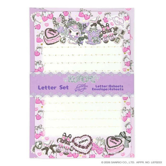 [KUROMI & BAKU] "Sanrio x Amenomori Fumika Candy Forest" Letter Set