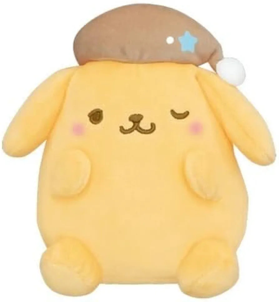 [POMPOMPURIN] "Sanrio Munyatto Sleepover" Small Plush