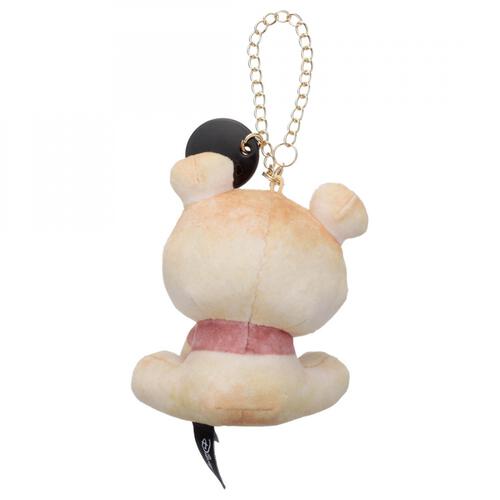 [SITTING POOH / BREAD] "Disney Nui Bread" Plush Keychain