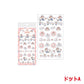 [PINK / CHECKERED] "PEKO x Sanrio" Sticker Sheet