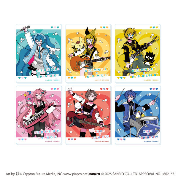 [ACRYLIC CARD] "Vocaloid x Sanrio Rock" Blind Bag