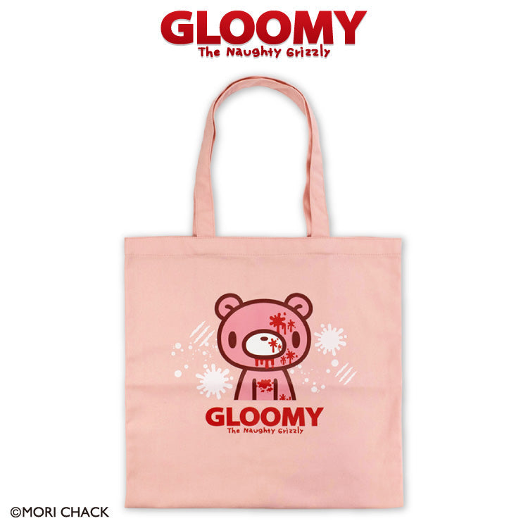 "THANKYOUMART X Gloomy the Naughty Grizzly" Tote Bag