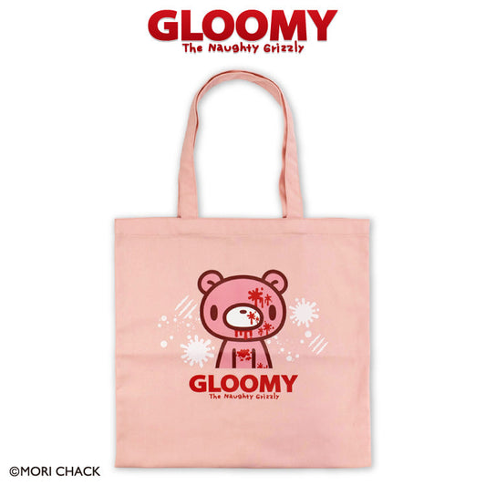 "THANKYOUMART X Gloomy the Naughty Grizzly" Tote Bag