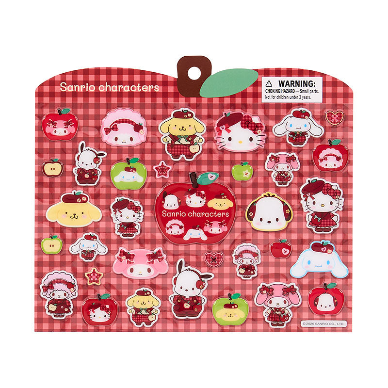 "Sanrio Autumn Apple" Sticker Sheet