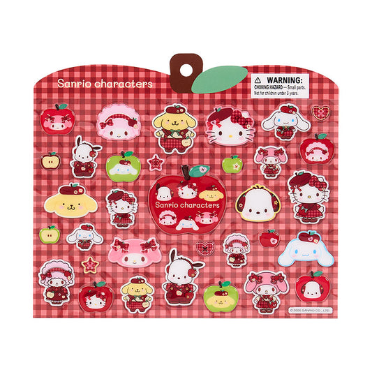"Sanrio Autumn Apple" Sticker Sheet