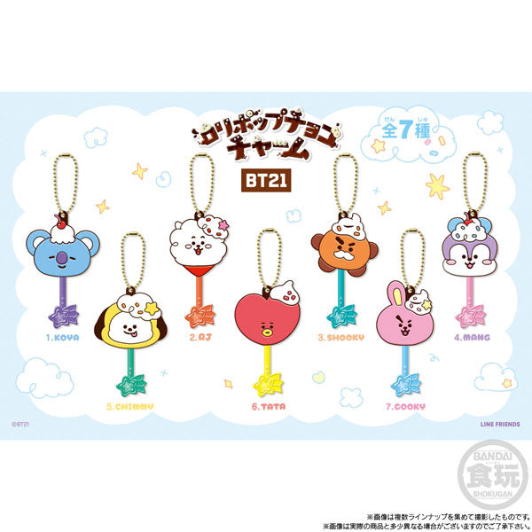 "BT21 Lollipop Chocolate" Charm